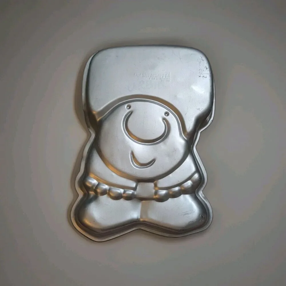 Vintage 1978 Wilton Ziggy Cake Pan Aluminum Character Baking Mold 502-7628